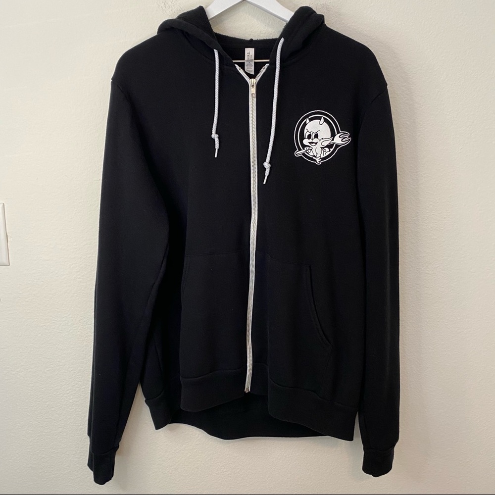 Torchys tacos zip up hoodie
